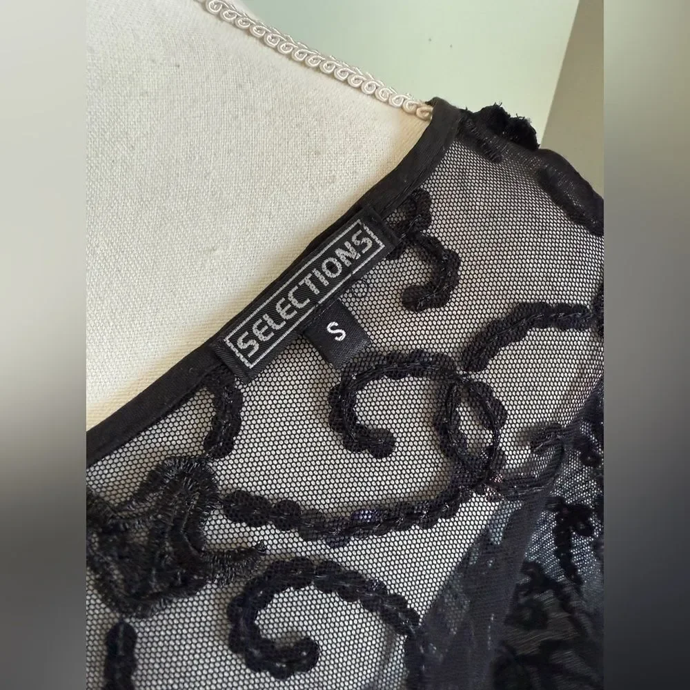 Y2K Sequin Bedazzled Jacket by Selections